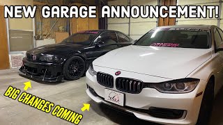 Welcome to the new home of Tenza Motorsports -  Garage reveal and BMW racecar E46 build updates