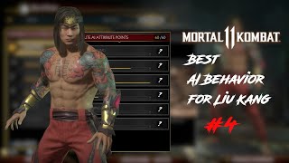 Best AI Behavior for Liu Kang | Mortal Kombat 11