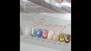 F Gel Runway Collection - 8 Magnetic & Glitter Set