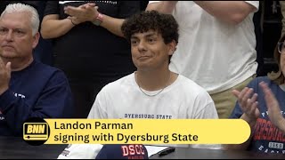 Landon Parman Signs with Dyersburg State