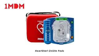 HeartStart OnSite Pads Replacement v2 no audio with text