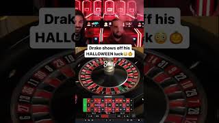 Drake uses his Halloween Luck!💰💶 #stake #adinross #drake #gambling #xqc #n3on #shorts