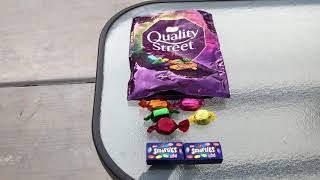 QUALITY STREET NESTLE CHOCOLATE & SMARTIES MINIS CANDY FROM THE U.K !