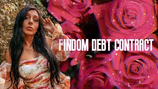 FINDOM DEBT CONTRACT 👸🏻💸 PUTTING SUBS IN DEBT! 💵