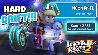 🏁Neon Drift Tournament - 200 Gems 🔥 - Beach Buggy Racing 2 || #bbr2