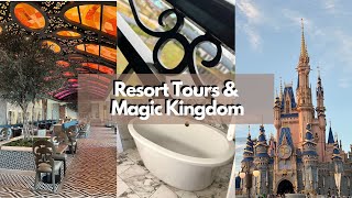 Walt Disney World Vlog 2022 | DAY 2 | Resort Tours and Magic Kingdom!