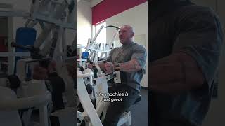 Road to 250lbs Day 44 - Machine row #bodybuilding #backworkout #coach #npc #bodybuilder #rowing