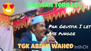 Dakwah tgk wahed terbaru isra mi'raj full pak Geusyik page lewat I let ase  pungoe,