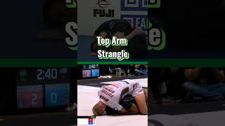 TRY THIS - Top Arm Strangle Dilemma #bjj #jiujitsu