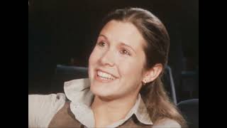 Carrie Fisher Stars Wars Interview 1977