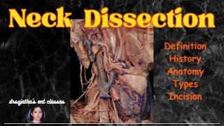 227.NECK DISSECTION : definition,Types,Incisions and much more... #surgeryeducation