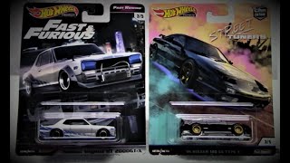 HOT WHEELS PREMIUM FAST & FURIOUS - STREET TUNERS DIECAST COLLECTIBLES