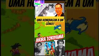 AKIRA TORIYAMA um Gênio que nos deixou um Fenômeno Mundial🐲#dragonball #dbz #shorts