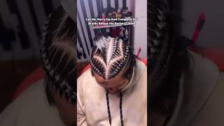 We barely made it🤪😂 #hairshorts #lifestyle #ytshorts #hairtutorial #braids #bohobraids