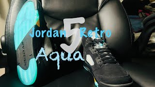 The Air Jordan 5 “Aquatone”