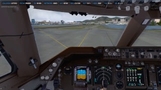 Prepar3D v4.1 / Lusitaniair B744 CS-TSR / WMKK(Kuala Lumpur) - VHHX (Kai Tak / IVAO