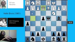 [CHESS] French Defence (Winawer Variation 4. Bd2) | Hausner - Uhlmann 1981