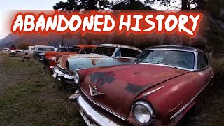 Abandoned Chevys Plymouths Oldsmobiles Rare Fords and Fire Trucks!