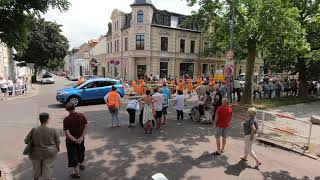 Festumzug zum 50 Stadt- und Rosenfest 2018 in Bernburg  (Teil-1/4)