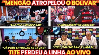 😱📢IMPRENSA DE TODO BRASIL DEBATEM SOBRE A VITÓRIA DO MENGÃO NA LIBERTADORES CONTRA O BOLIVAR!