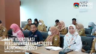 #Recap Rapat Koordinasi Persiapan Rakernas dan Launching Indonesia City Expo 2023 - 28 Maret 2023