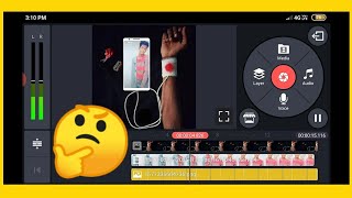 Blood hand ♥️⚡🔥 connected with mobile usb cable whatsapp status | Kinemaster tutorial | AK Tech