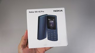 Nokia 105 4G Pro (2023) unboxing, speaker, gaming test