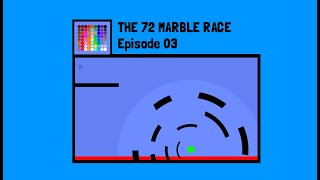 The 72 Marble Race: Ep. 03 (by Algodoo)