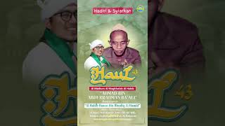 Haul ke-43 Al Habib Ahmad bin Abdurrahman Ba’ali