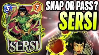 SERSI 🍏✨ Details & Mechanics! | Snap or Pass | Marvel Snap