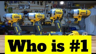 Which DeWalt impact is right for you? DCF801, DCF840, DCF850, DCF885