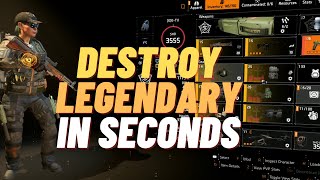 THE DIVISION 2 - USE THIS TO DESTROY LEGENDARY CONTENT TU17.2