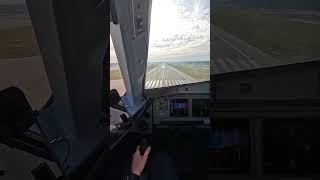 Landing in Moscow #cockpit #airbus #gopro