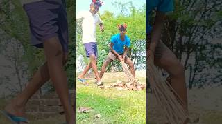 Co be nhẩy đủ trend tren đồng rac của bố - litlle boy dancing on a🍁🌿☘️🌱🤣#shorts#fu2