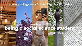 a month in the life of a UCD social science student | vlog