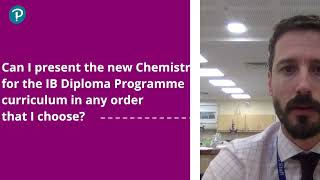 Ask our authors: Changes to the Chemistry for the IB Diploma Programme syllabus