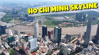 HO CHI MINH SKYLINE 2023 #vietnamdiscovery #hochiminhcity #saigon