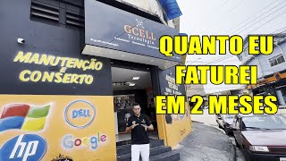 ABRI MINHA ASSISTÊNCIA TÉCNICA QUANTO ESTOU FATURANDO