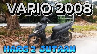 JUAL MOTOR 2 JUTAAN  || JUAL MURAH LAGI MOTOR HONDA VARIO NC110D 2008