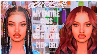 {1000+} Sims 4 CAS | MY ENTIRE CLOTHES CC FOLDER Sim Download & CC Folder #1 Will Be Deleted Soon 💕