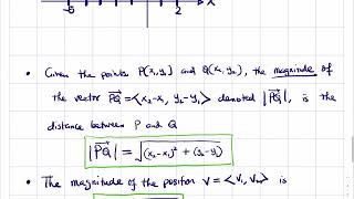 13.1- Vectors on a Plane