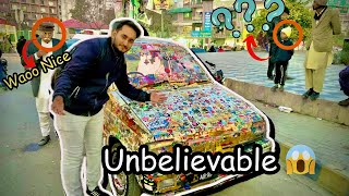 Mehran Car Modified with stickers🔥😎#viral  #Rajabazar #Car