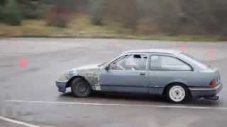 Ford Sierra drift practice