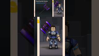 Cara Mendapatkan ITEM GRATIS PURPLE GUARDIAN HAMMER di ROBLOX 😍😍