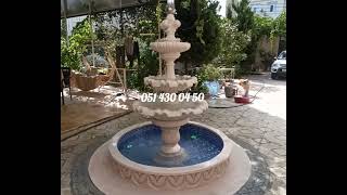 (051)-430-04-50📲#fantan #fontan #fountain #hovuz #bulaq #şəlalə #çeşmə #güldan #dekorativ  #stone