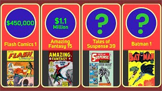 Comparison: Most Expensive Comic Books in the World