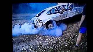 Ford capri burnout