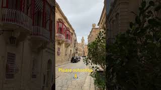 The silence city Mdina Malta