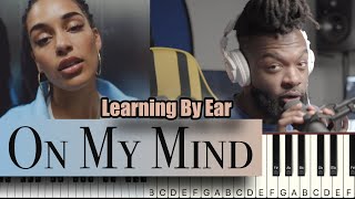 Jorja Smith | Piano chord Tutorial | Learning By Ear | On My Mind