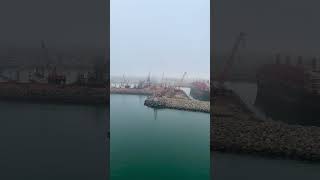 Life working on cruise ship with Scary foggy weather